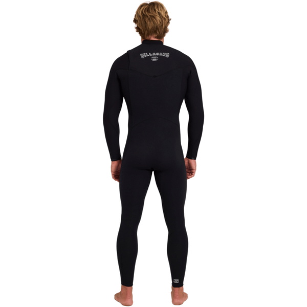 2026 Billabong Mens Furnace Revo 5/4mm Chest Zip Wetsuit ABYW100279 - Black
